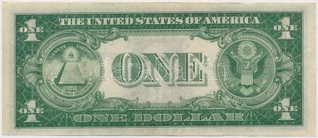 Amerikai Egyesült Államok 1934-1945. (1935A) 1$ "Silver Certificate - kisméretű" sárga pec...
