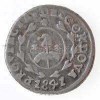 Argentína / Córdoba 1841PNP 1R Ag T:2-
Argentina / Cordoba 1841PNP 1 Real Ag C:VF