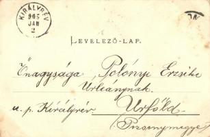 1905 Kőhalom, Reps, Rupea; Festung / vár. Kiadja Johanna Gunesch / Cetatea Rupea / castle (EB)