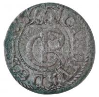 Livónia / Riga / Svéd megszállás 1664. Solidus Ag &quot;XI. Károly&quot; (0,62g) T:2,2- Livonia / Riga / Swedish Occupation 1664. Solidus Ag &quot;Carl XI&quot; (0,62g) C:XF,VF patina Krause KM#55