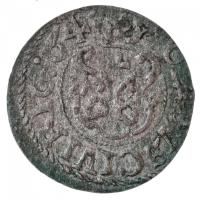 Livónia / Riga / Svéd megszállás 1664. Solidus Ag "XI. Károly" (0,62g) T:2,2-
Livonia / R...