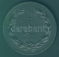 1909. "M.O.V.E. Ózdi Vasgyári Testgyakorlók Köre" díjérem. Szign:Ludvig T:2