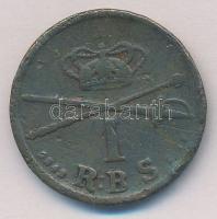 Dánia 1842. 1sk Cu "VIII. Keresztély" T:3,3- peremén több vágás
Denmark 1842. 1 Rigsbanks...