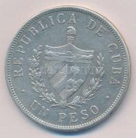 Kuba 1933. 1P Ag T:2
Cuba 1933. 1 Peso Ag C:XF