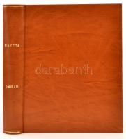 1982 A Rakéta regényújság több száma könyvbe kötve