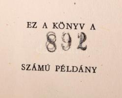 Vegyes könyvtétel, 6 db: 

Közte 4 db mini könyv: Andruskó Károly: Lendava, Újtamás,Typo, Az Új Sz...