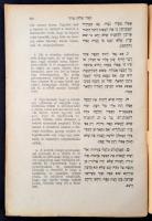 1935-1937 Rabbi Slomo Ganzfried: A Sulchan Aruch kivonata. 14.,17.,21.,25.,26. füzetek. Fordította: ...