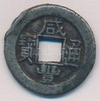 Kínai Császárság ~1851-1861. 1c öntött Fe Hszien-feng T:2- Chinese Empire ~1851-1861. 10 Cash cast Fe Hsien-feng C:VF