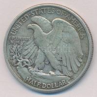 Amerikai Egyesült Államok 1940. 1/2$ Ag "Walking Liberty" T:2- 
USA 1940. 1/2 Dollar Ag &...