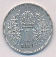 Ausztria 1915. 1K Ag "Ferenc József" T:2
Austria 1915. 1 Corona Ag "Franz Joseph&quo...