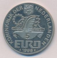 Hollandia 1996. 5E Cu-Ni "Willem Barentsz" tanúsítvánnyal T:1
Netherlands 1996. 5 Euro Cu...