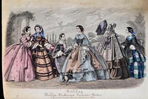 1858 Nővilág. Hetilap a magyar hölgyek számára. 1858. II. teljes évfolyam, 1-52. sz. Szerk.: Vajda J...