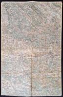 6 db katonai térkép, főleg lengyel területekről: Krasnostaw, Hliboka, JaroslauOstrog, Krems, Wikow W...