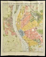 1983 Homolka József: Budapest térképe házszámok megjelölésével és az utcák és terek betürendes jegyzékével. / Plan von Budapest mit Angabe der Hausnummern und Alphabetischem Strassenverzeichniss. Bp., 1983, Kartográfiai Vállalat. Az 1896-os kiadás (Bp., Eggenberger) reprintje, 67×57 cm