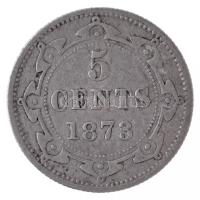 Kanada / Új-Fundland 1873. 5c Ag "Viktória" T:2-
Canada / New Foundland 1873. 5 Cents Ag ...
