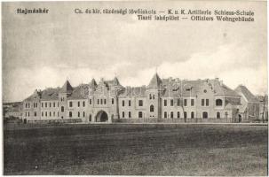 Hajmáskér, Cs. és kir. tüzérségi lövőiskola, tiszti laképület / K.u.k. Artillerie Schiess-Schule, Offiziers Wohngebäude