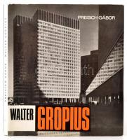 Preisch Gábor: Walter Gropius. Architektúra. Bp., 1972, Akadémiai. Gazdag fekete-fehér képanyaggal. Kiadói egészvászon-kötés, kiadói papír védőborítóban, jó állapotban.