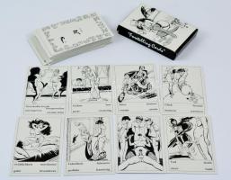 Jóskártya, erotikus illusztrációkkal, 36+6 lappal