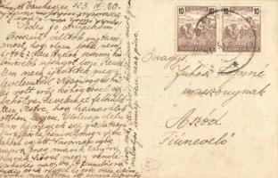 1923 Nagybánhegyes, Evangélikus templom. photo