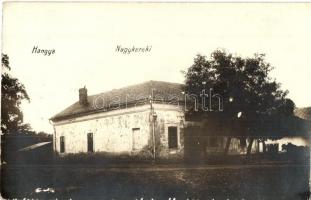 1927 Nagykereki, Hangya szövetkezet üzlete. photo + NAGYKEREKI-DEBRECEN 156 mozgóposta