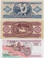 1975. 20Ft + 1992. 100Ft + 2006. 500Ft T:I-III