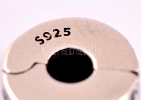 Ezüst (Ag.) Pandóra klip pár, jelzett, bruttó: 4,9