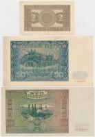 Lengyelország 1941. 2Zl + 50Zl + 100Zl T:II-,III
Poland 1941. 2 Zlotych + 50 Zlotych + 100 Zlotych ...