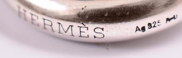 Ezüst (Ag.) Hermes madzagos karkötő, jelzett, bruttó: 16,8 g