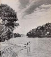 Vegyes doboznyi papírrégiség tétel, közte városképes szuvenírek, nyomtatványok, helytörténeti füzete...