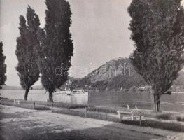 Vegyes doboznyi papírrégiség tétel, közte városképes szuvenírek, nyomtatványok, helytörténeti füzete...