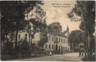Javorník (Svitavy), Mohren bei Zwittau; Gasthaus Erbgericht / guest house, hotel and restaurant (Rb)