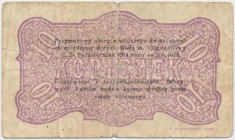 Lengyelország / Czestochowa 1914. 5k T:III-
Poland / Czestochowa 1914. 5 Kopiejek C:VG