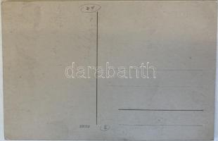 Bród, Nagyrév, Slavonski Brod, Brod na Savi; Száva részlet DDSG uszállyal és gőzhajóval /  Savska ob...