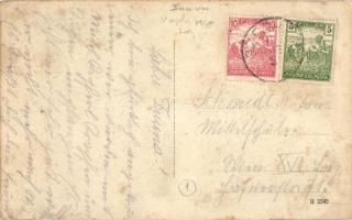 Szeghegy, Sekic, Lovcenac; kerti munka a domboldalon / garden work on the hills. photo  (EK)