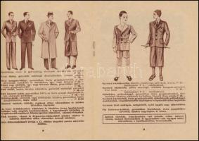 1933 Konzum Ruházati rt. reklámlapja, 14 oldalas reklámfüzetecske. Budapest Váci út 1. / Hungarian c...