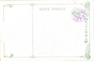 Japanese soldiers with a machine gun. Russo-Japanese War military (EK)