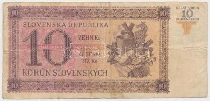 Szlovákia 1943. 10K T:III
Slovakia 1943. 10 Korun C:F