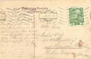 1910 Pola, Pula; K.u.K. Marine Spital / Osztrák-magyar haditengerészet kórháza / Austro-Hungarian Na...