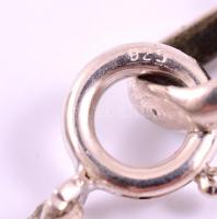 Ezüst(Ag) óralánc, jelzett, h: 29 cm, nettó: 18,3 g