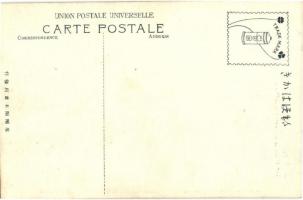 Battlement on Tungkikuanshan, Japanese soldiers. Russo-Japanese War military + 1909 Port Arthur War ...