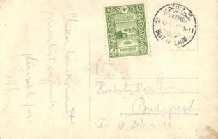 1916 Mikor lónak nézett marhát vágnak / WWI K.u.k. military, soldiers slaughtering a cattle. photo