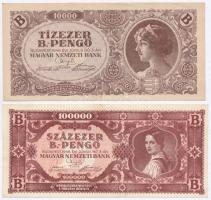 1946. 10.000MP + 100.000.000MP + 10.000BP + 100.000BP T:II