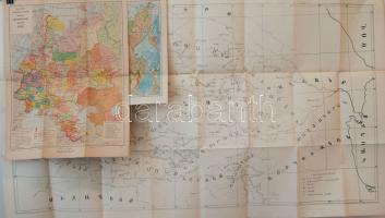 13 db modern térkép 1946-tól
