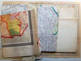 13 db modern térkép 1946-tól