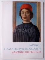 Német nyelvű Boticelli album 8 db képpel