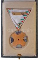 1996. "A Tiszti Szolgálati Jel II. fokozata" tűzzománcozott, aranyozott, ezüstözött tombak...