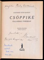 Gáspárné Dávid Margit: Csöppike kalandjai Párisban. Geiger Richárd rajzaival. Bp.,1926, Nova,(Újságü...