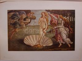Német nyelvű Boticelli album 8 db képpel