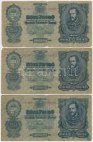 1930. 20P (3x) T:III-,III