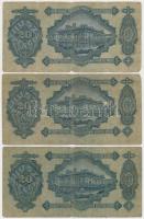 1930. 20P (3x) T:III-,III